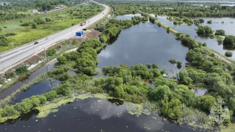 В ЕАО подтопило более 170 дач и три дороги