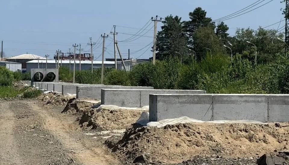 В Хабаровске продолжается строительство новой тепломагистрали «Авангард»
